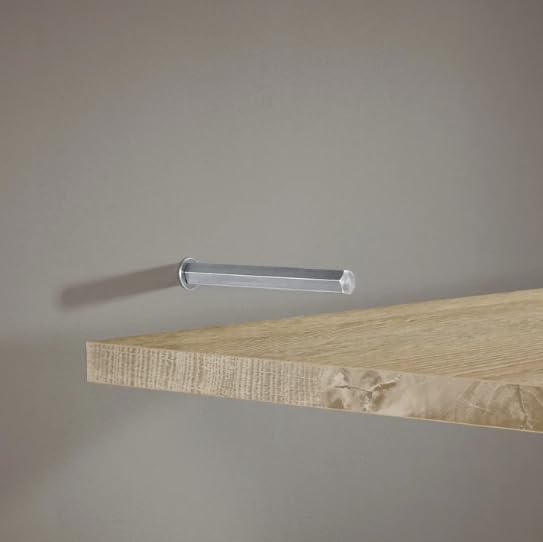 DOLLE STRONGFIX Shelf Bracket Silver 0.47x6.7in