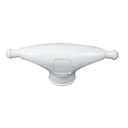 Whitecap Rubber Spreader Boot Pair Small White