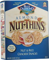 Blue Diamond Natural Almond Nut-Thins Crackers 4.25 oz