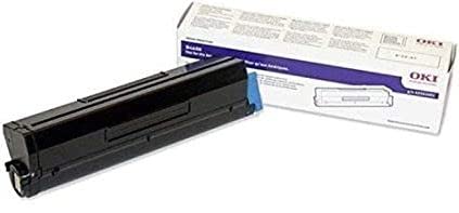 OKI Data 43502001 Toner Cartridge (Black) in Retail Packaging