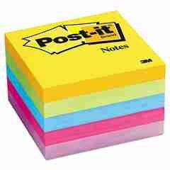 Post-it Notes, 3 in x 3 in, Jaipur Collection, 5 Pads/Pack