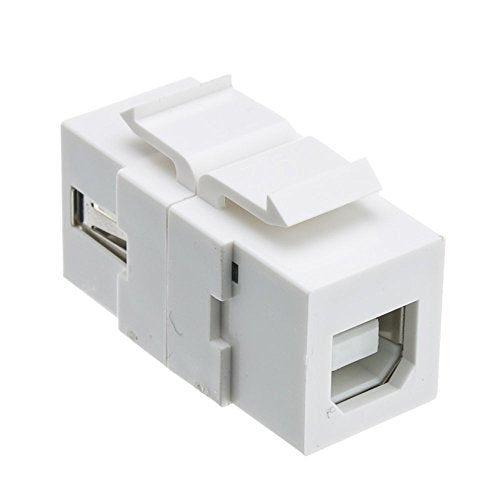 CableWholesale USB 2.0 Type A to B Keystone Adapter