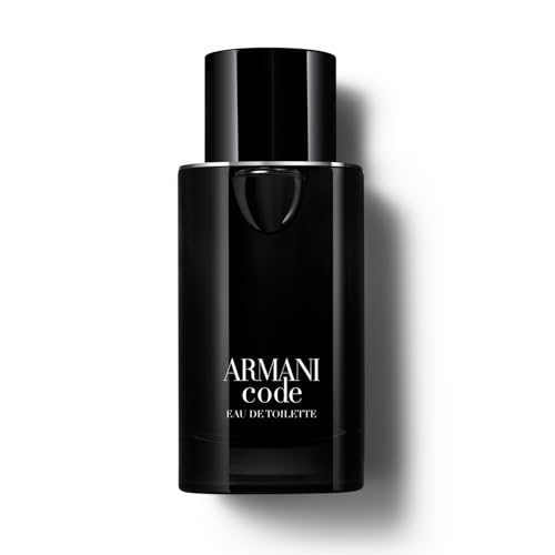 Armani Beauty- Code - Eau de Toilette - Cologne for Men - Ambery Woody Fragrance - Citrus, Lavandin, Tonka Bean Notes - 2.5 Fl Oz