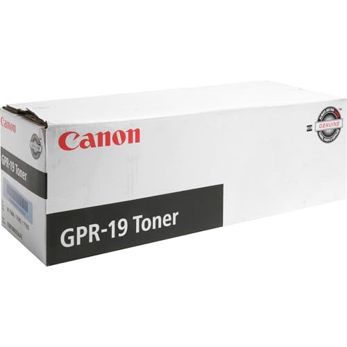 Canon GPR-19 0387B003AA ImageRunner7086 7095 7095P 7105 Laser Toner Cartridge (Black) in Retail Packaging