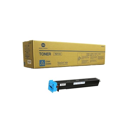 Konica-Minolta TN711C Original Brand (OEM) Toner: Cyan A3VU430