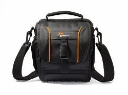 Lowepro LP36863-0WW, SH 140 II Adventure Bag for Camera with Adjustable Divider System, Fits Compact DSLR with Attached Kit Lens, Memory Card, Small Accessories