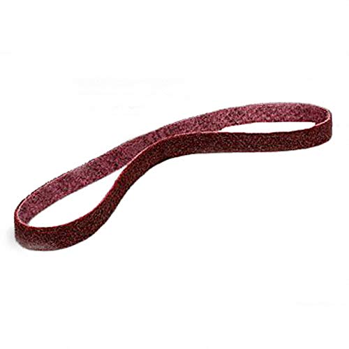 Scotch-Brite Medium Grit, 1" Width x 18" Length, Aluminum Oxide Surface Conditioning Belt