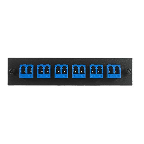 CableWholesale LGX 6-Port Duplex LC Adapter Plate