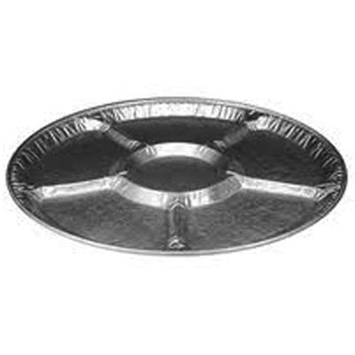 Handi Foil Embossed Lazy Susan Tray 16 inch 25 Pack
