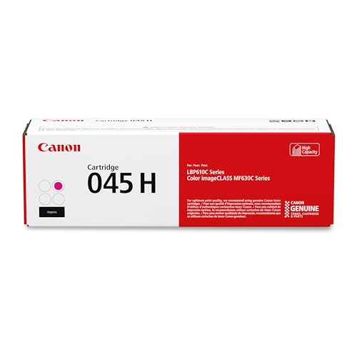 Canon Toner Cartridge 045 H M Magenta, 1244C002 (H M Magenta)