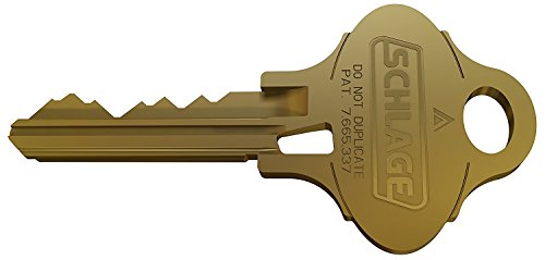 Schlage Small Gold Key Blank, S123 Keyway, Box of 50