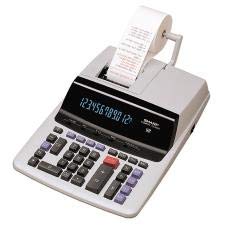 VX2652H Two-Color Printing Calculator, 12-Digit Fluorescent, Black/Red
