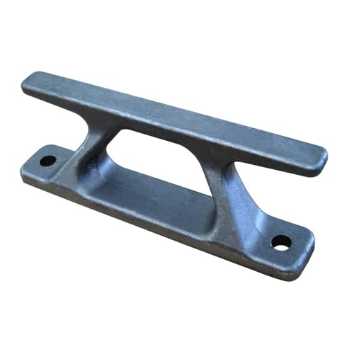 Dock Edge Angled Aluminum Rail Cleat 10"