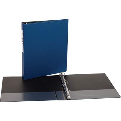 Averyamp;reg; - Economy Round Ring Reference Binder, 1amp;quot; Capacity, Blue - Sold As 1 Each - A General-use Binder at an Affordable Price.