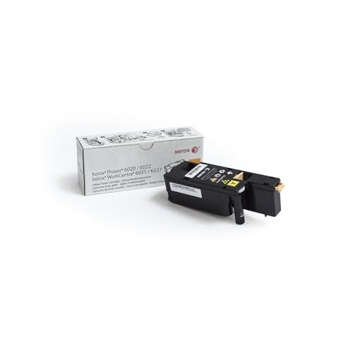 Xerox Phaser 6022/WorkCentre 6027 Yellow Toner Cartridge (1,000 Pages) - 106R02758