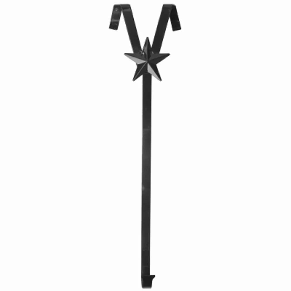 Star Wreath HNGR BLK