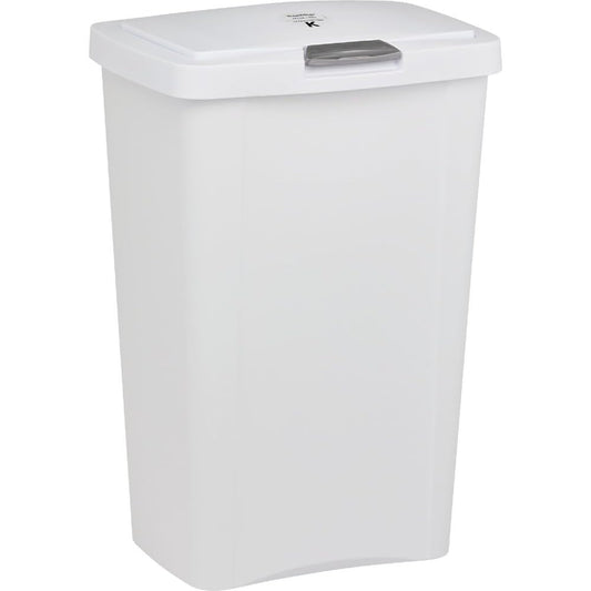 Triplenet Pricing 10458004 Touch Can, White, 13 Gallon