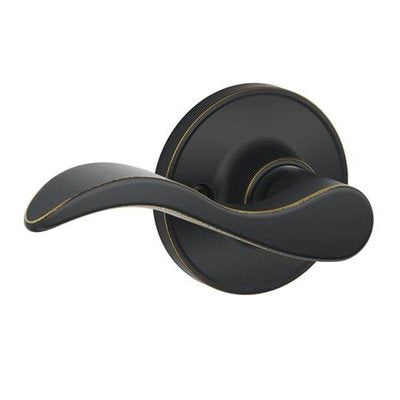 J Series Dummy Left Hand Door Lever Finish: Aged Bronze