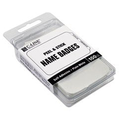 C-Line CLI92277 Self-Adhesive Name Badges 3 Pack