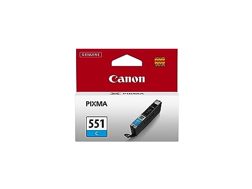 Canon CLI-551 Cyan Ink Cartridge 330 Pages
