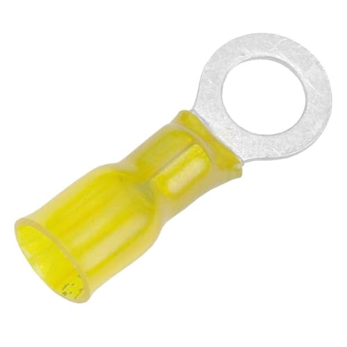 Pacer 12-10 AWG Heat Shrink Ring Terminal TE10-56R-100
