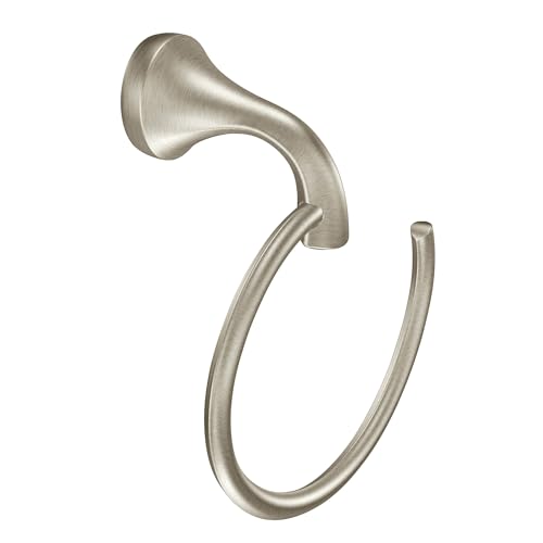 Moen Eva Towel Ring Brushed Nickel