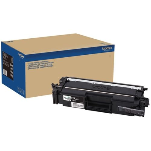 Brother OEM TN815BK Super High Yield Black Toner Cartridge 15000 Yield