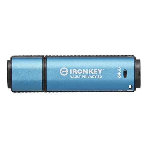 Kingston IronKey Vault Privacy 50 64GB USB Flash Drive