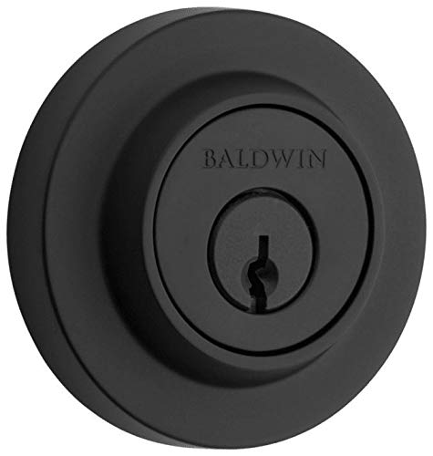 Baldwin SCCRD190 Single Cylinder Deadbolt Satin Black