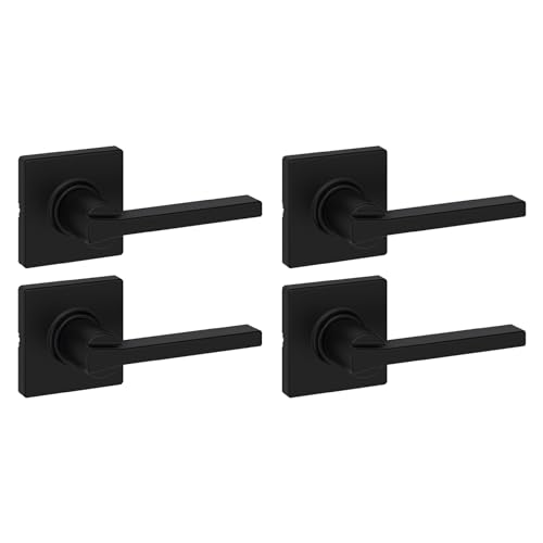 Kwikset Casey Interior Passage Door Handle 4 Pack