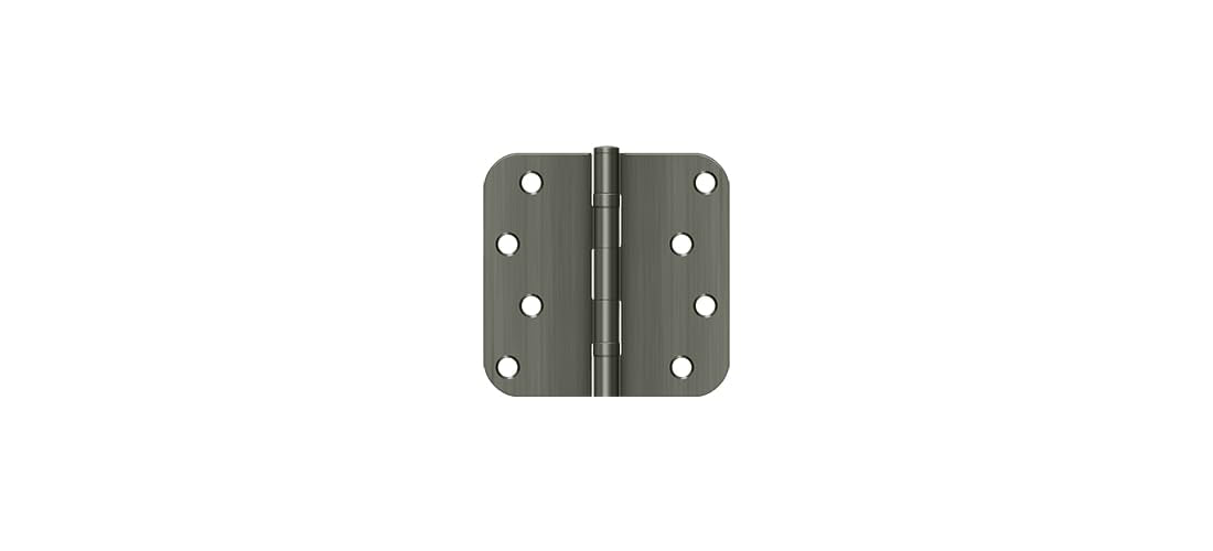 Deltana S44R5BB15A Ball Bearings Steel 4-Inch x 4-Inch x 5/8-Inch Radius Hinge