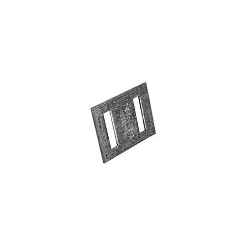 TIE STRAP BUCKLE DBL SLT HTDP