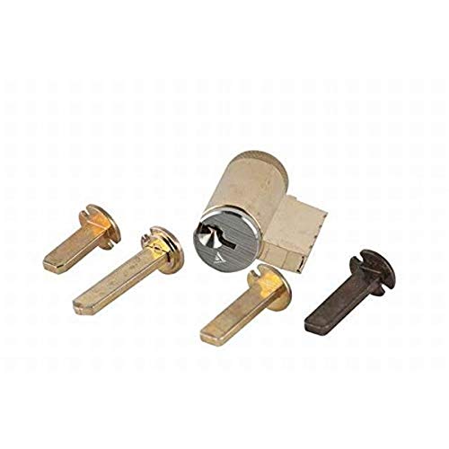 Schlage 40-100-FG-626 Key in Knob Or Key in Lever Cylinder with Multiple Tailpieces, Fg Keyway, 626 - Satin Chrome, Varies Metal