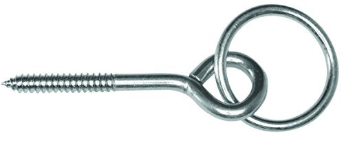 Campbell Chain Zinc-Plated Steel Welded Ring 2-1/2 in.