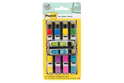 Page Flag Value Pack, Assorted Colors, 280 Page Flags, 48 1/2" Arrows/Pack