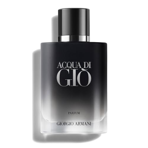 Armani Beauty - Acqua di Giò - Parfum - Cologne for Men - Fresh & Woody Men’s Fragrance - Bergamot, Ginger, Marine, Geranium, Rosemary, Clary Sage, Patchouli, Incense Notes - 1.0 Fl Oz