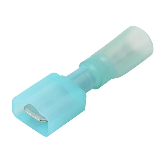 Pacer Insulated Male Disconnect Terminals 16-14 AWG 100 Pack