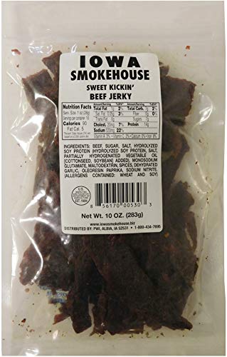 IOWA Jerky Beef Sweet Kickin 10oz