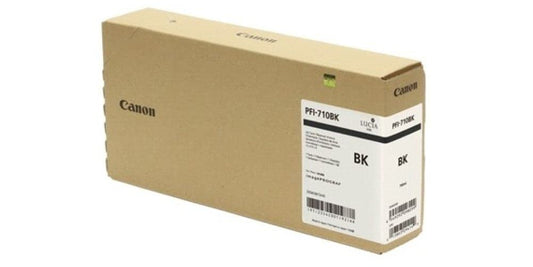 Canon PFI-710 BK PFI-710BK, Original, 2354C001 (PFI-710BK, Original, Pigment-Based Ink, Black, Canon, imagePROGRAF TX-2000, imagePROGRAF TX-3000,)