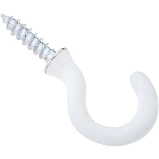 National Hardware Cup Hook Wht