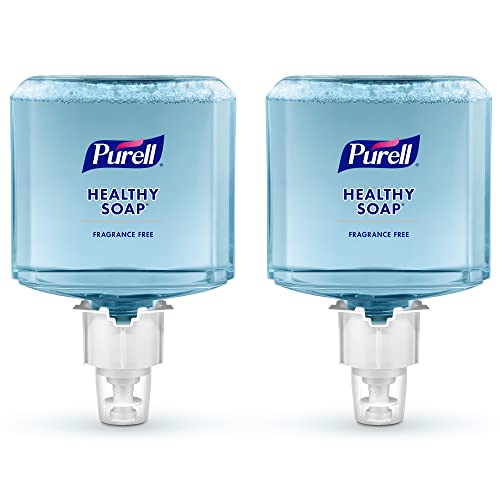 Purell Brand HEALTHY SOAP Gentle & Free Foam,Fragrance Free,1200 mL Hand Soap Refill ES4 Manual-Soap Dispenser - 5072-02 - Manufactured by GOJO,Inc.,(Pack of 4)