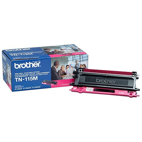 Brother Industries, Ltd - Brother Tn115m High Yield Magenta Toner Cartridge - Magenta - Laser - 4000 Page - 1 Each "Product Category: Print Supplies/Ink/Toner Cartridges"