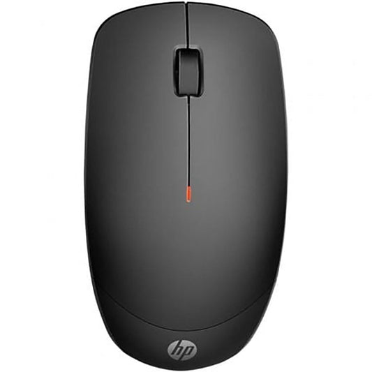 HP 235 Slim Wireless Mouse - Optical - Wireless - Radio Frequency - 2.40 GHz - Jack Black - USB Type A - 1600 dpi - Scroll Ball - 3 Button(s) - Symmetrical - 1
