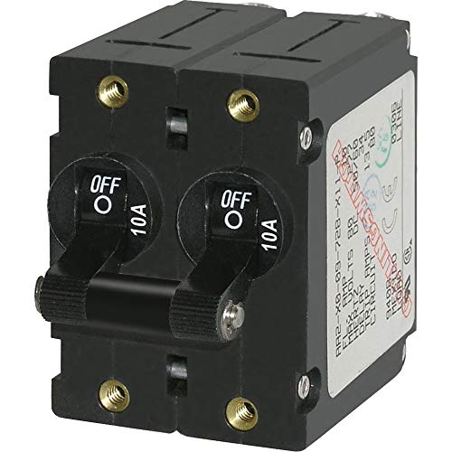 Blue Sea Systems A-Series Double Pole 10A Breaker