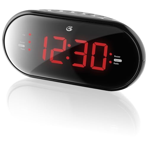 GPX CLOCK RADIO DUAL ALARM