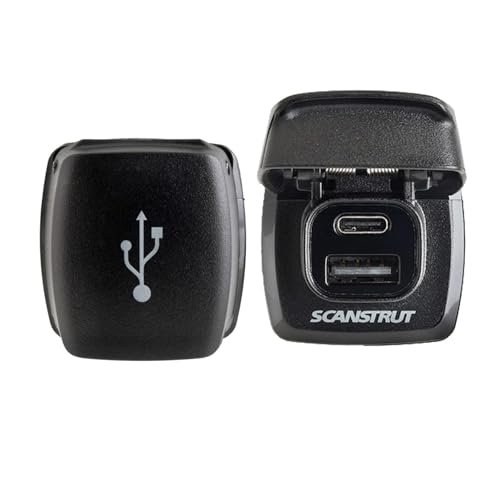 Scanstrut Flip Pro Dual USB Socket Fast Charger