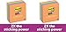 3M Post-it Super Sticky Notes 675-6SSUC 4x4 6 Pads 2 Pack