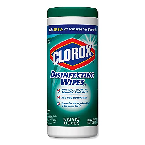 Clorox Fresh Scent Disinfecting Wipes Canister 35 ct (Pack of 12)