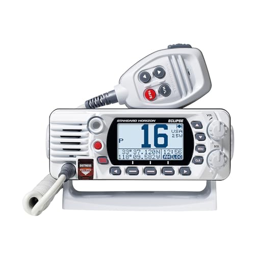 Standard Horizon GX1410W Eclipse 25W VHF Radio - White