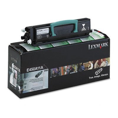Lexmark E450A11A Toner Cartridge, Black - in Retail Packaging